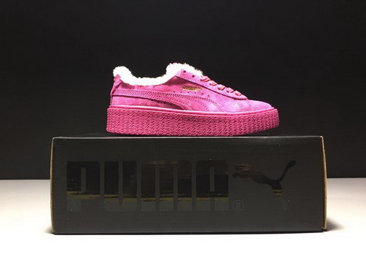 Puma x Rihanna Creepers Women Skate Sneaker Lined With Fur--039